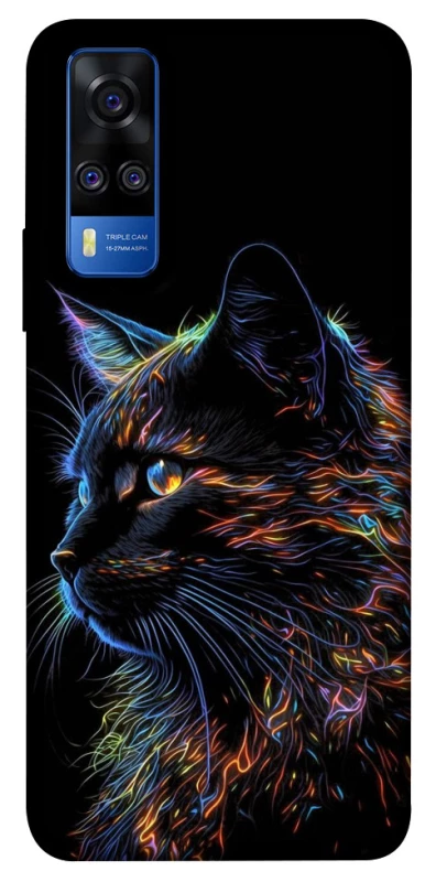 Чохол на Vivo Y51a Чорний кіт фото 1 з 1