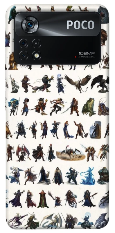 Чохол на Xiaomi Poco X4 Pro 5G Character Selection фото 1 з 1