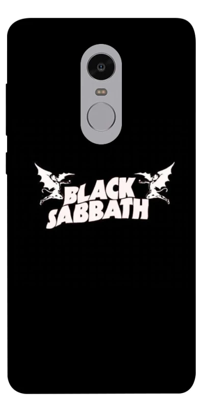Чохол на Xiaomi Redmi Note 4X / Note 4 (Snapdragon) Black Sabbath logo ver.2 фото 1 з 1