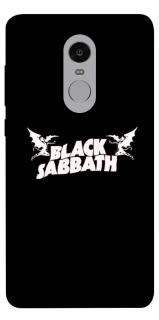 Чехол на Xiaomi Redmi Note 4X / Note 4 (Snapdragon) Black Sabbath logo ver.2 фото 1 из 1