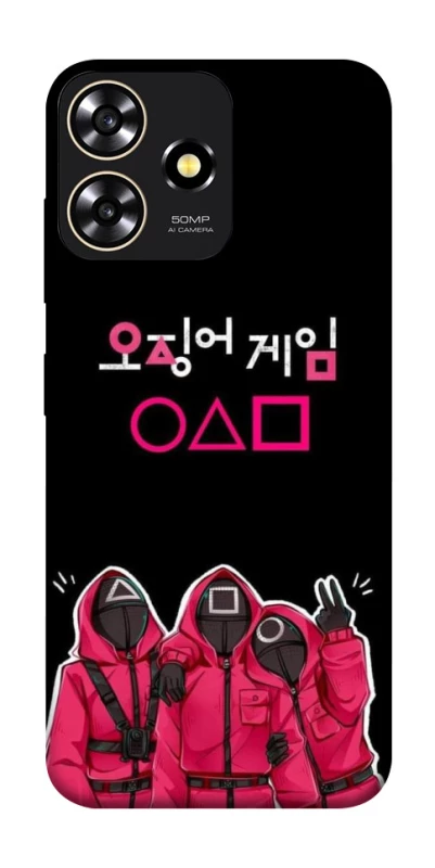 Чохол на ZTE Blade A73 4G squid game v5 фото 1 з 1