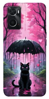 Чохол на Oppo A76 4G Black cat фото 1 з 1