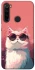 Чехол на Xiaomi Redmi Note 8 Сat with glasses фото 1 из 1