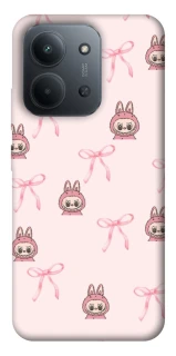 Чохол на Xiaomi Redmi 15C (Global) Pink bows and Labubus фото 1 з 1