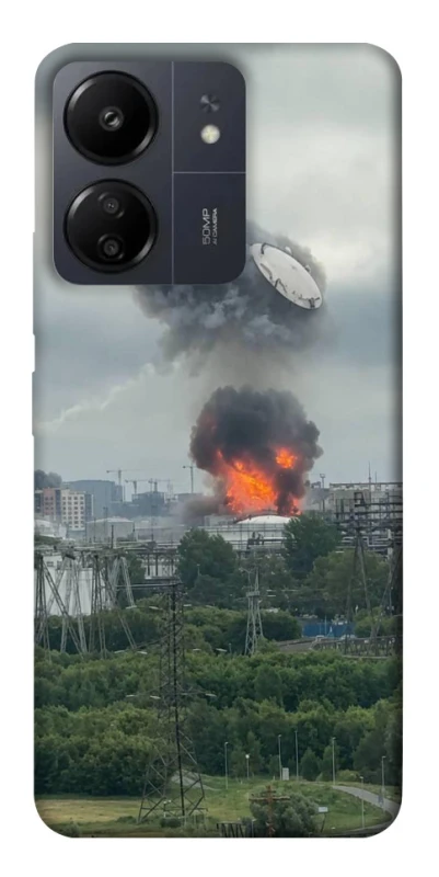 Чохол на Xiaomi Redmi 13C Moscow never sleeps ver.4 фото 1 з 1