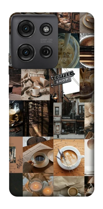 Чохол на Motorola Moto G75 Coffee collage ver.3 фото 1 з 1
