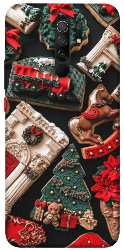 Чохол на Xiaomi Redmi 9 Новорічний v20 фото 1 з 1