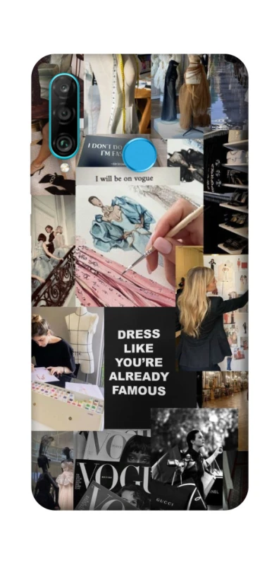 Чохол на Huawei P30 lite Fashion collage ver.11 фото 1 з 1