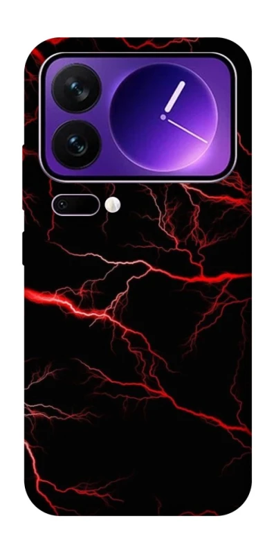 Чохол на Xiaomi 17 Pro Max Червона молнія фото 1 з 1