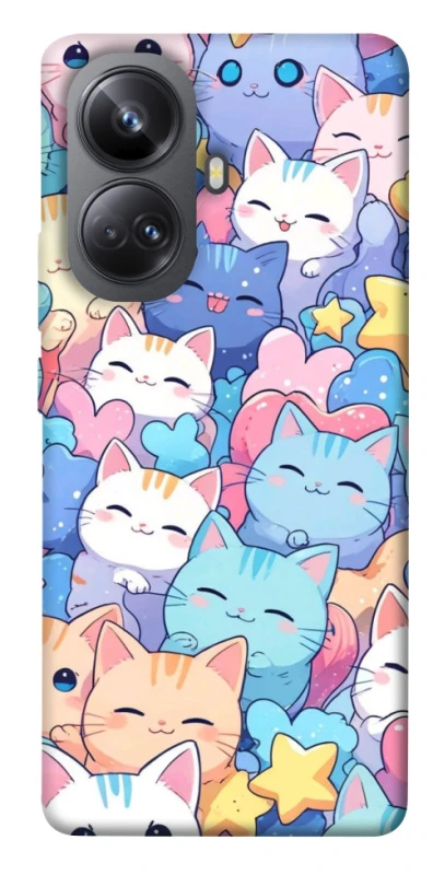 Чехол на Realme 10 Pro+ Funny Kittens ver.3 фото 1 из 1