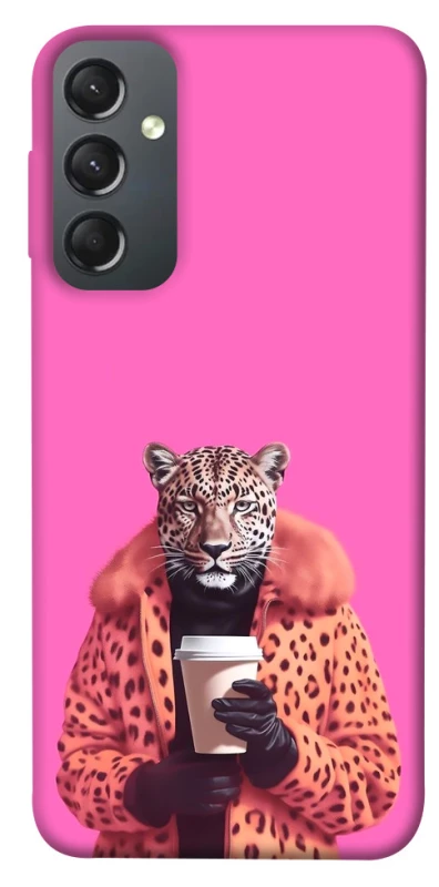 Чохол на Samsung Galaxy A24 4G Леопард з кавою фото 1 з 1