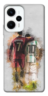 Чохол на Xiaomi Poco F5 / Note 12 Turbo Ronaldo та Messi фото 1 з 1