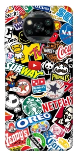 Чехол на Xiaomi Poco X3 NFC / Poco X3 Pro brands фото 1 из 1