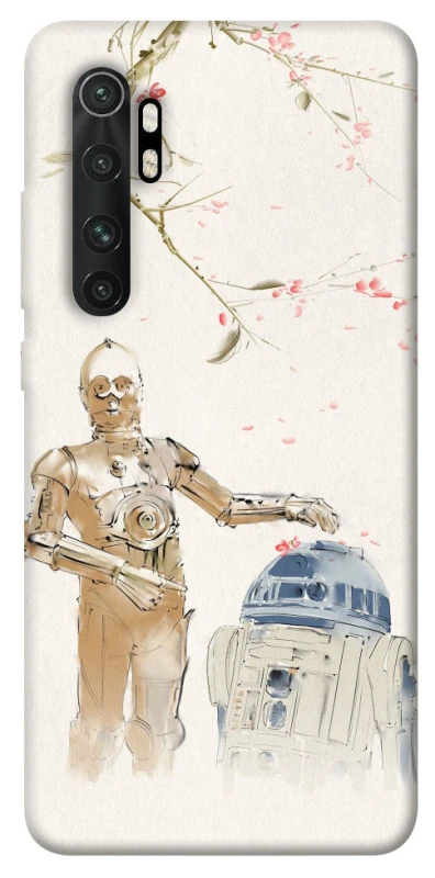 Чохол на Xiaomi Mi Note 10 Lite Star Wars robots фото 1 з 1