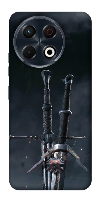 Чохол на TECNO Spark 30 Pro (KL7) Мечі Ведьмака фото 1 з 1
