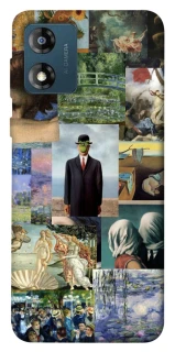 Чехол на Motorola Moto E13 Art collage ver.4 фото 1 из 1