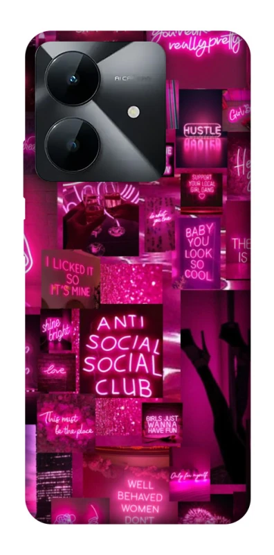 Чехол на Realme Note 60x Hot collage ver.7 фото 1 из 1