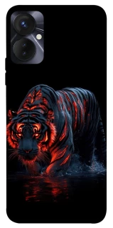 Чехол на TECNO Spark 9 Pro (KH7n) fire tiger фото 1 из 1