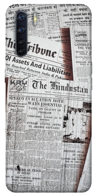 Чохол на Oppo A91 Газети фото 1 з 1