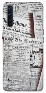 Чехол на Oppo A91 Газеты фото 1 из 1