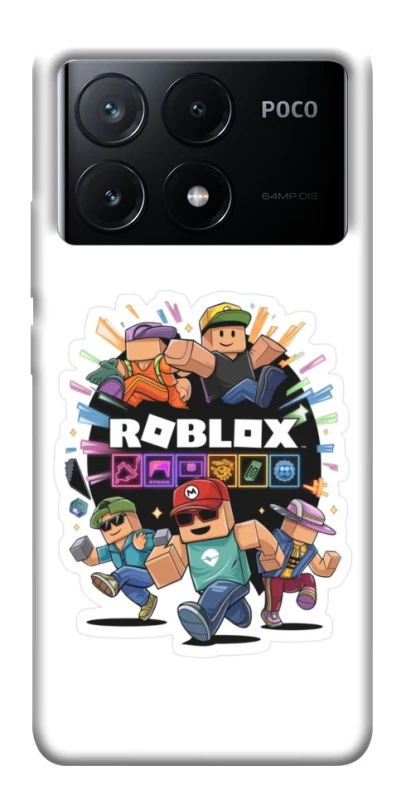 Чохол на Xiaomi Poco X6 Roblox logo ver.3 фото 1 з 1