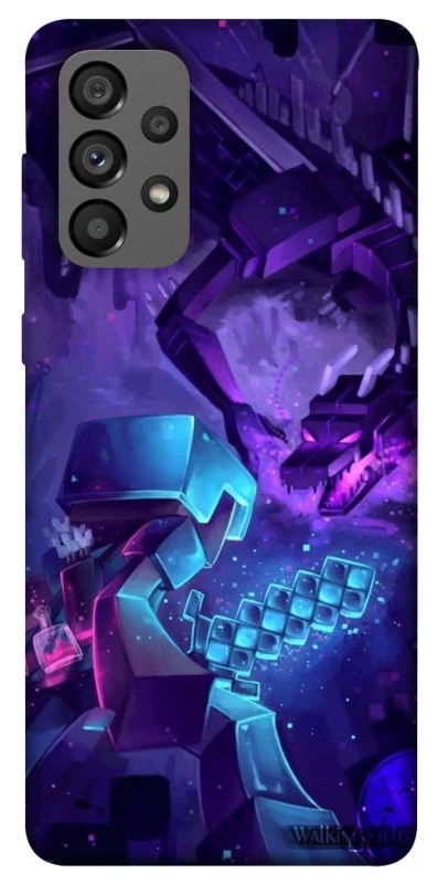 Чохол на Samsung Galaxy A73 5G Minecraft dragon фото 1 з 1