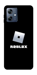 Чехол на Motorola Moto G54 Power Roblox logo black фото 1 из 1