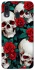 Чохол на Samsung Galaxy A20 / A30 skull and rose фото 1 з 1