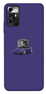 Чехол на ZTE Blade A72 Porsche purple фото 1 из 1