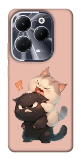 Чехол на Infinix Hot 40 Pro Сat and cat фото 1 Чехол на Infinix Hot 40 Pro Сat and cat фото 1 из 1