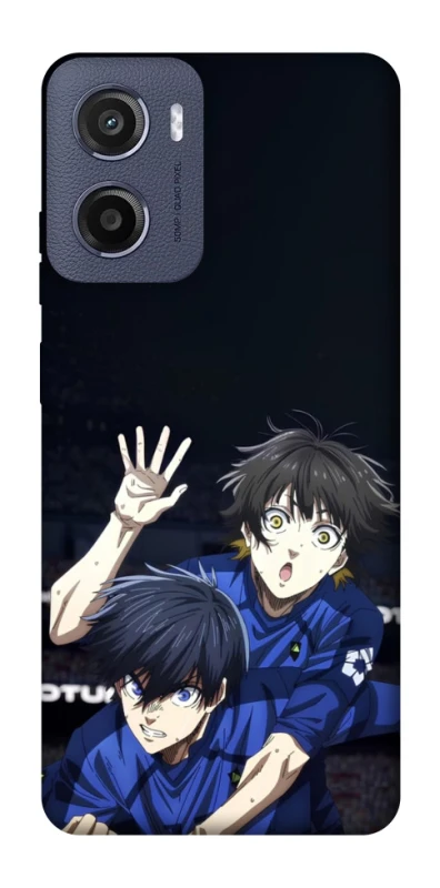 Чохол на Motorola Moto E15 Blue Lock v2 фото 1 з 1