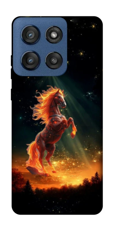 Чохол на Motorola Edge 60 Stylus Red Fire Horse ver.2 фото 1 з 1