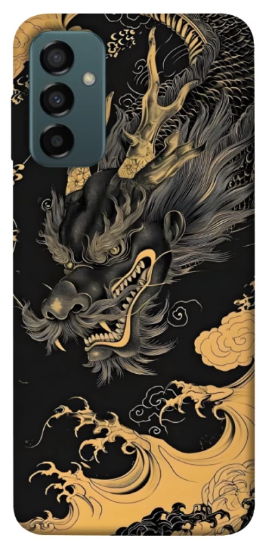 Чехол на Samsung Galaxy M13 4G gold dragon фото 1 из 1
