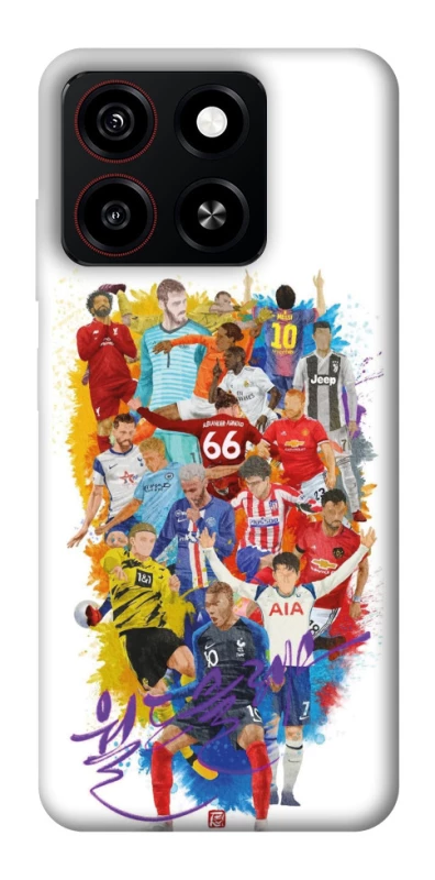 Чехол на ZTE Blade A35 4G Football Abstract v2 фото 1 из 1