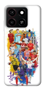 Чехол на ZTE Blade A35 4G Football Abstract v2 фото 1 из 1