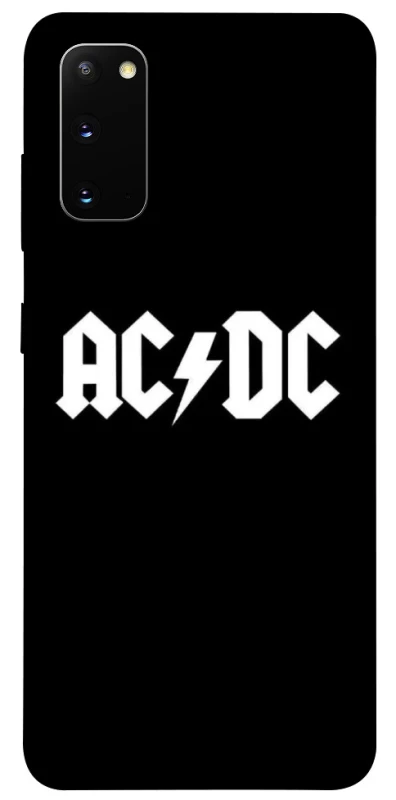 Чехол на Samsung Galaxy S20 AC/DC logo фото 1 из 1