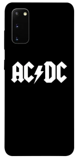 Чехол на Samsung Galaxy S20 AC/DC logo фото 1 из 1