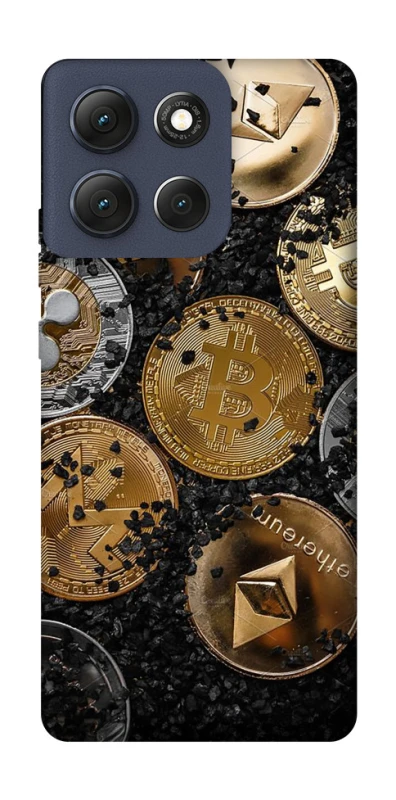 Чохол на Motorola Moto G86 Many coins v2 фото 1 з 1