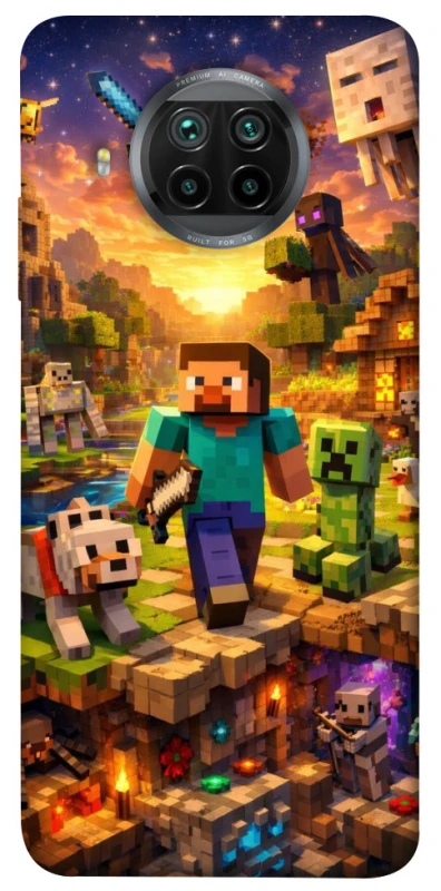 Чохол на Xiaomi Mi 10T Lite / Redmi Note 9 Pro 5G Minecraft v6 фото 1 з 1