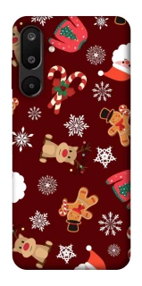 Чехол на Samsung Galaxy M16 5G Новогодний v6 фото 1 из 1