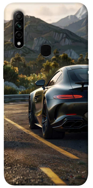 Чехол на Oppo A31 Car in the mountains фото 1 из 1
