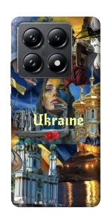 Чохол на Xiaomi 14T Pro Ukraine style ver.3 фото 1 з 1