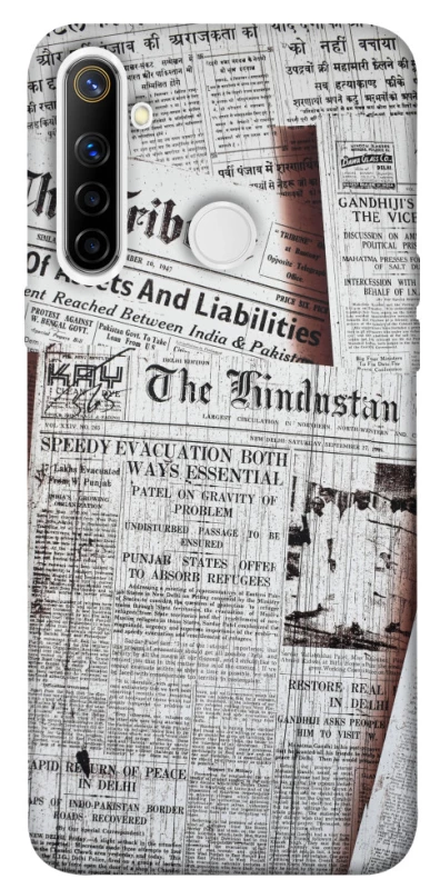 Чохол на Realme 6i Газети фото 1 з 1
