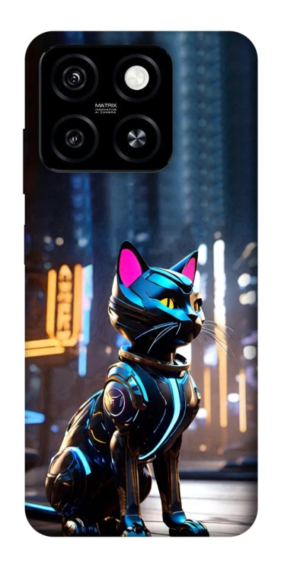 Чохол на ZTE Blade A55 4G Cyber cat фото 1 з 1
