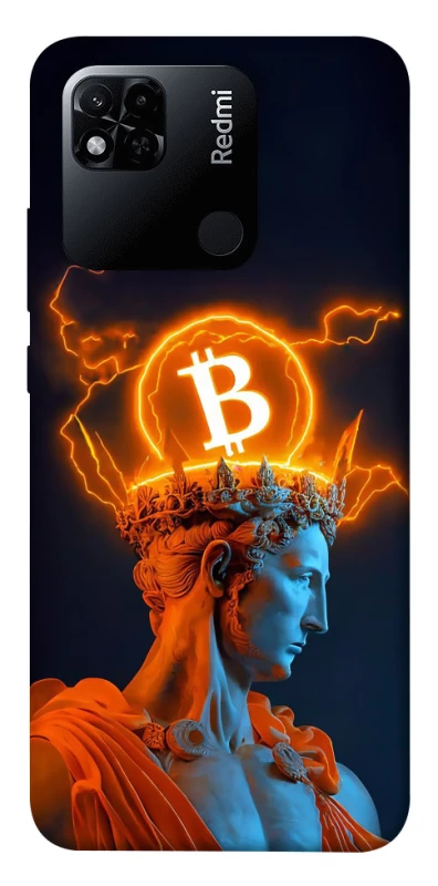 Чехол на Xiaomi Redmi 10A Bitcoin God фото 1 из 1
