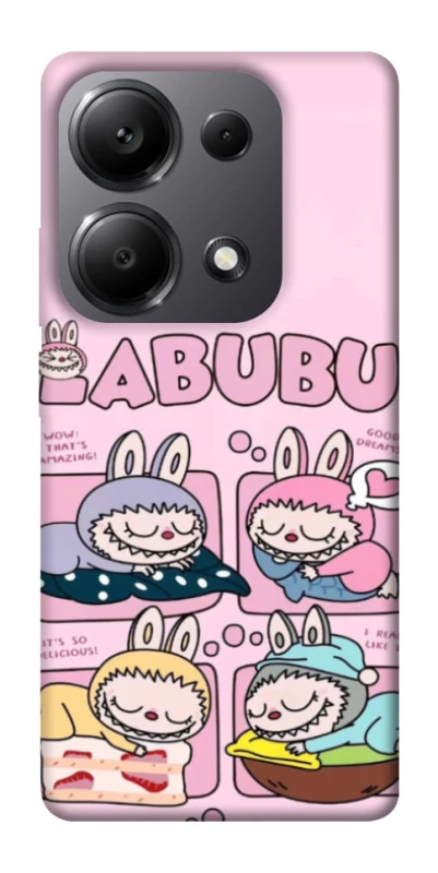 Чохол на Xiaomi Redmi Note 13 Pro 4G Labubu Dreams Collage фото 1 з 1