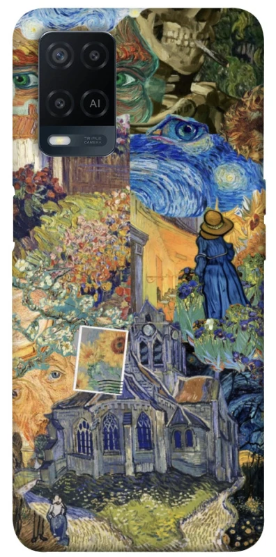 Чохол на Oppo A54 4G Van Gogh collage фото 1 з 1