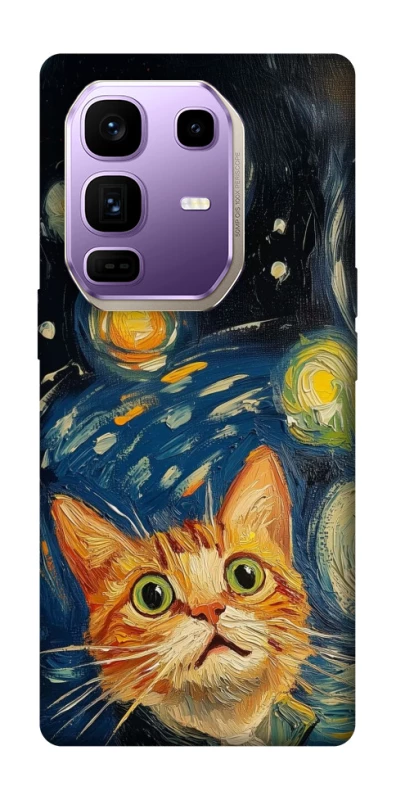 Чехол на Infinix Note 50 Pro+ paint cat фото 1 из 1