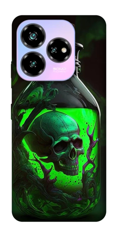 Чохол на ZTE Nubia V60 Desing Skull bottle фото 1 з 1