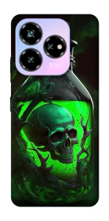 Чехол на ZTE Nubia V60 Desing Skull bottle фото 1 из 1